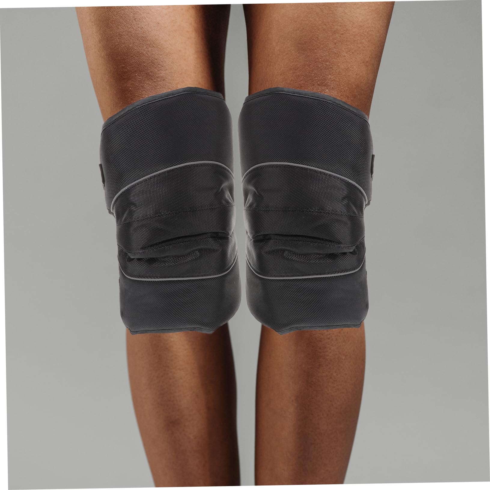 SOIMISS Rodillera Para Conducir E-bike Rodilleras Rodillera Para Hombres Protector De Rodillas Para Montar Equipo De Protección Deportiva Protector De Rodilla De Ciclismo Cuero Pu