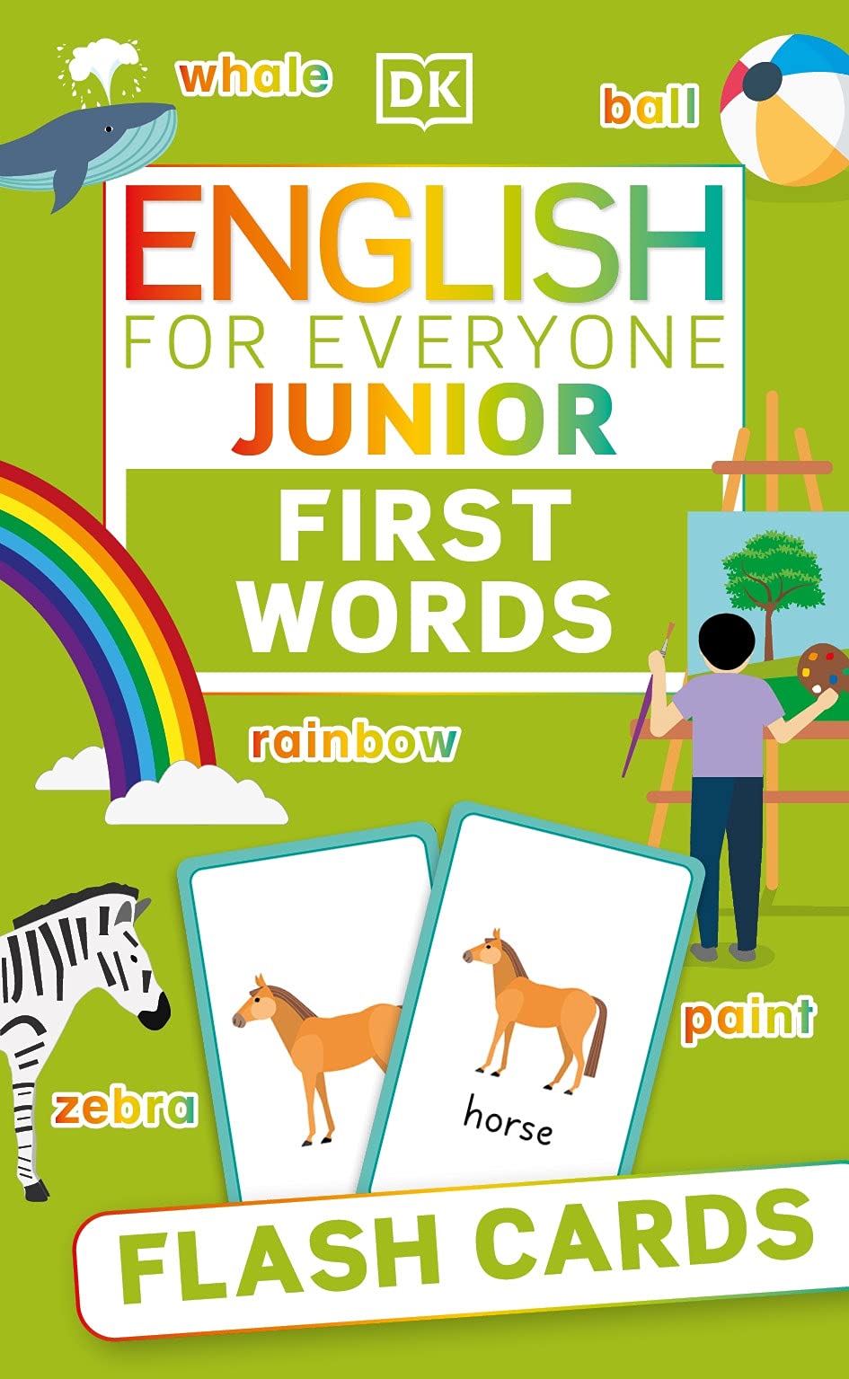 Buy English for Everyone Junior First Words Flash Cards (DK English for ...
