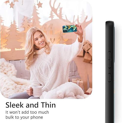 Miniatura 7 de GUAGUA Funda para Samsung Galaxy A54 5G que brilla en la oscuridad, funda para teléfono Samsung A54, bonita funda luminosa nocturna de mariposa azul