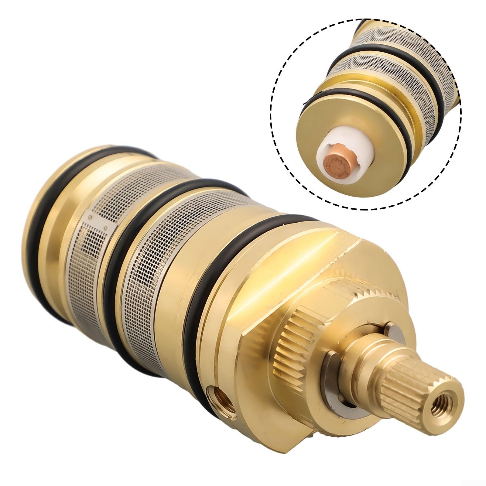 Cartouche thermostatique de remplacement en laiton de valeur exceptionnelle pour robinet de douche (B) - SPORTARC