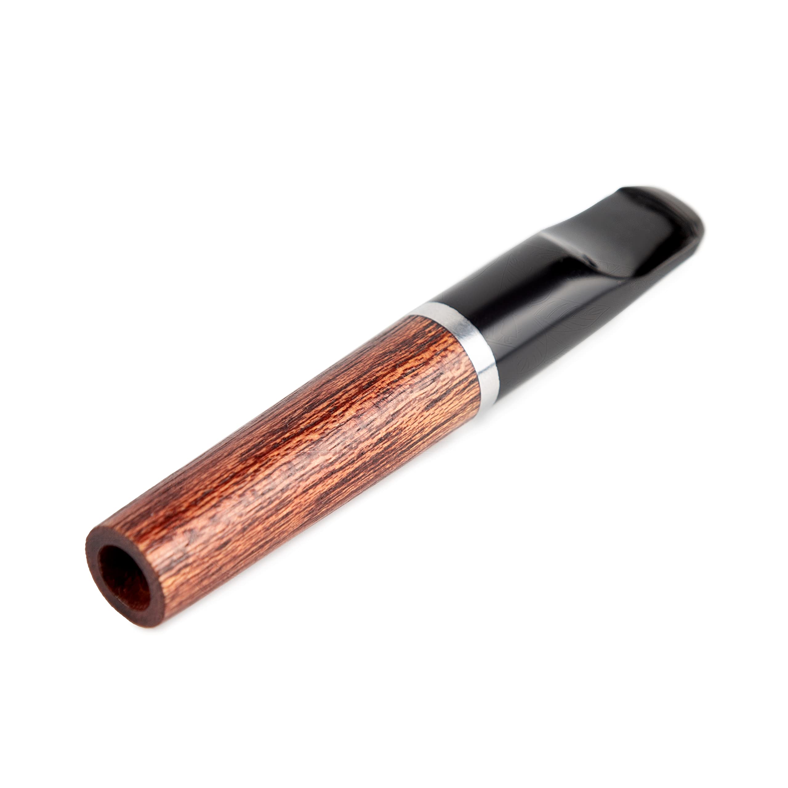 Dr. Watson - 3" Wooden cigarette holder, fits Slim size cigarettes, Brown
