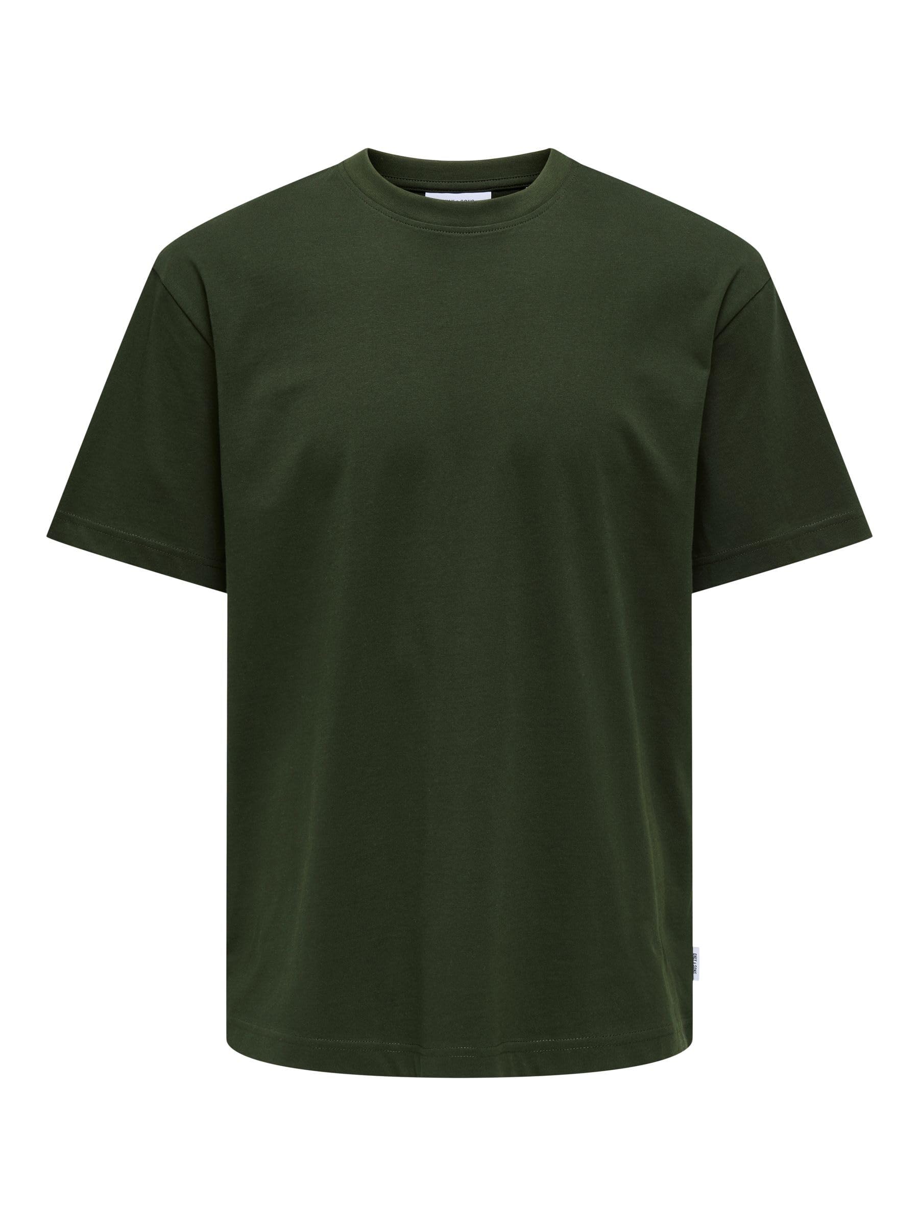 ONLY & SONS Men's Onsfred Life RLX SS Tee Noos T-Shirt, Rosin, M