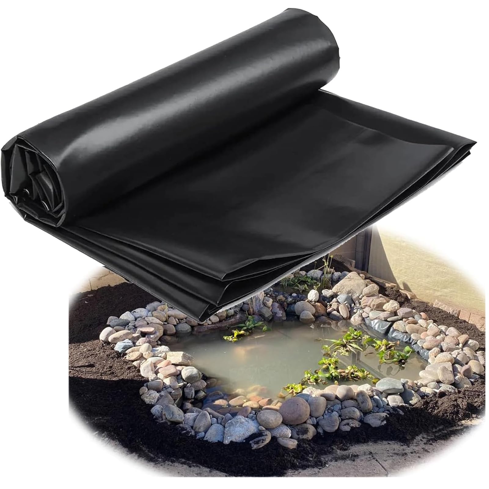 Revêtement de bassin en polyéthylène haute résistance pour l'arrosage durable du jardin