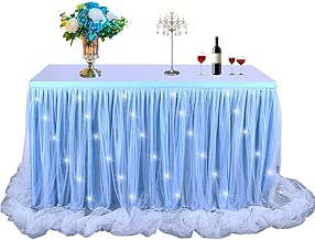 Amazon Com Baby Shower Decorations Table Skirts Disposable