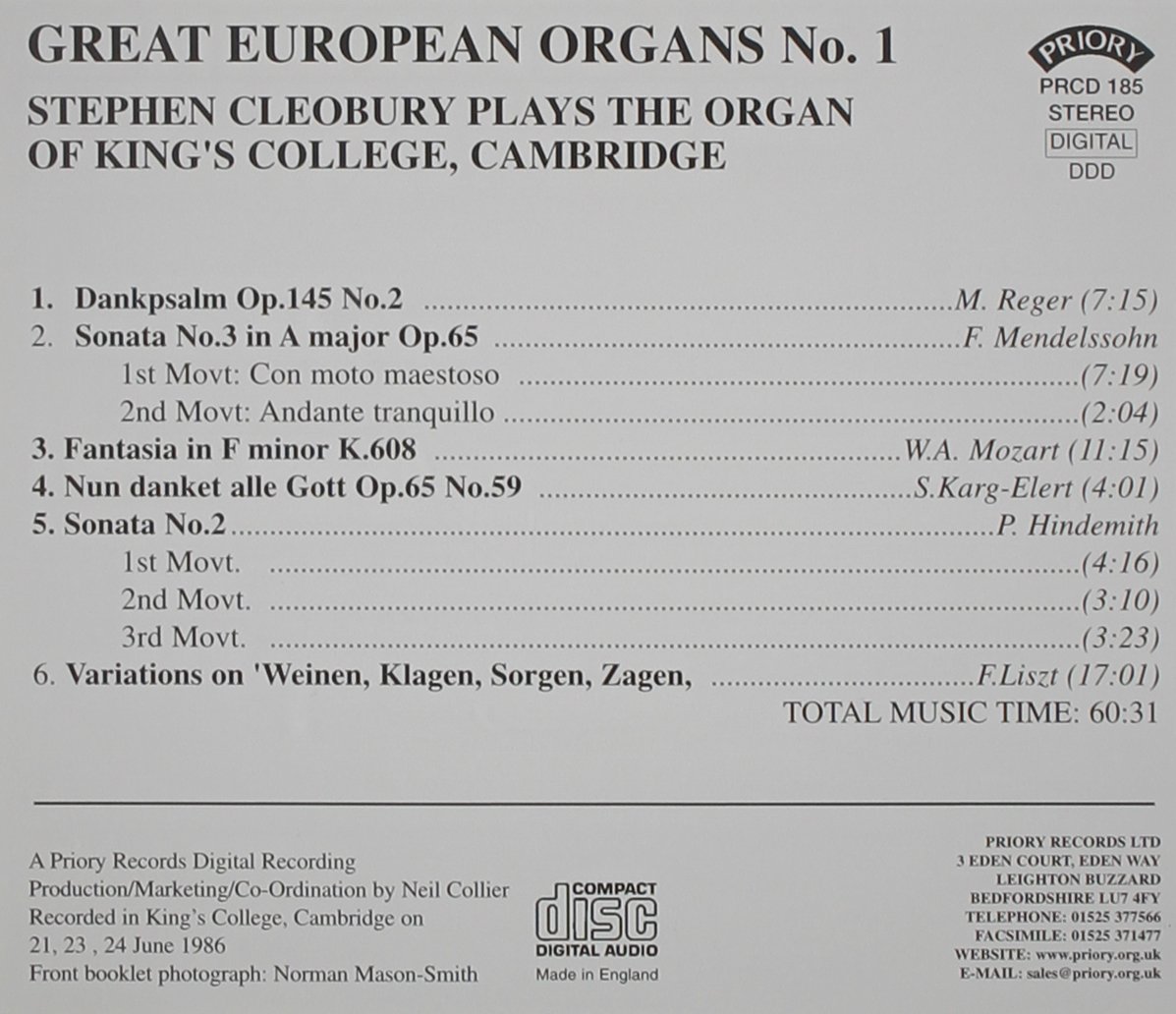 Great European Organs