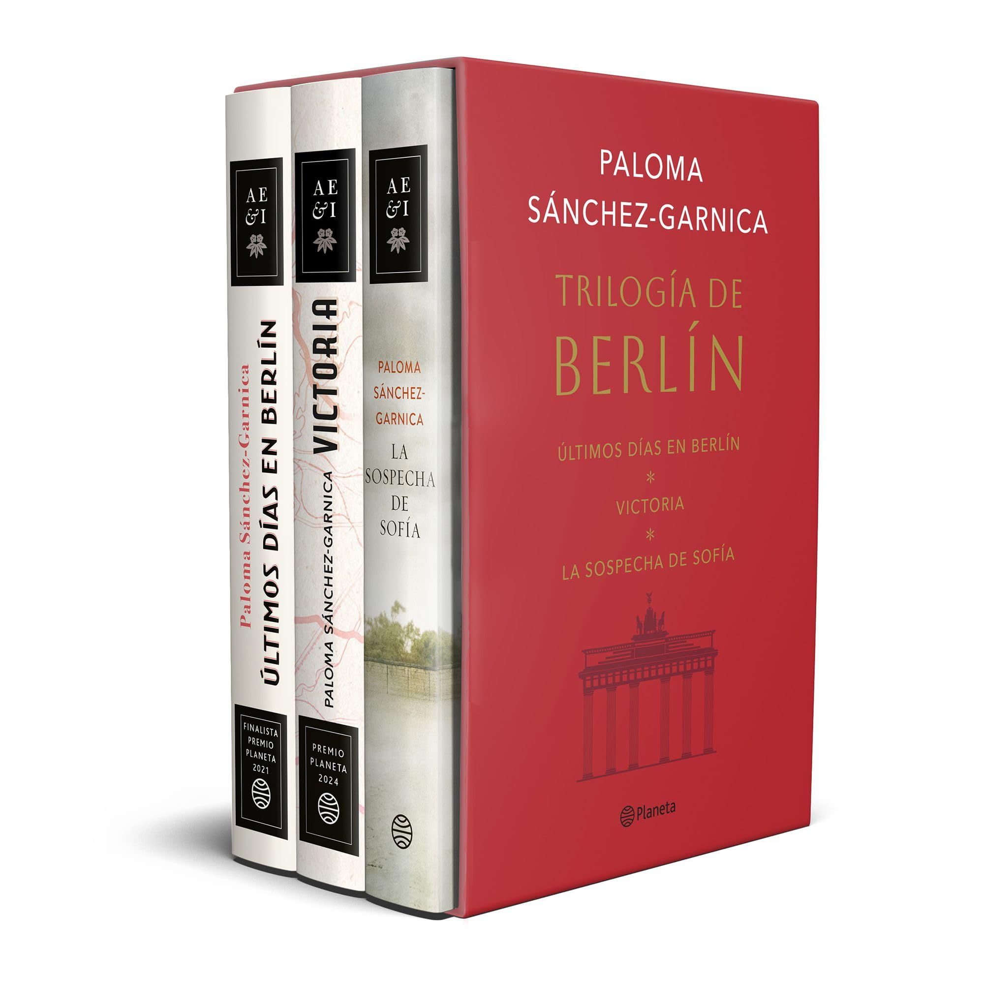 Estuche Trilogía de Berlín: (Últimos días en Berlín + Victoria + La sospecha de Sofía) (Autores Españoles e Iberoamericanos)