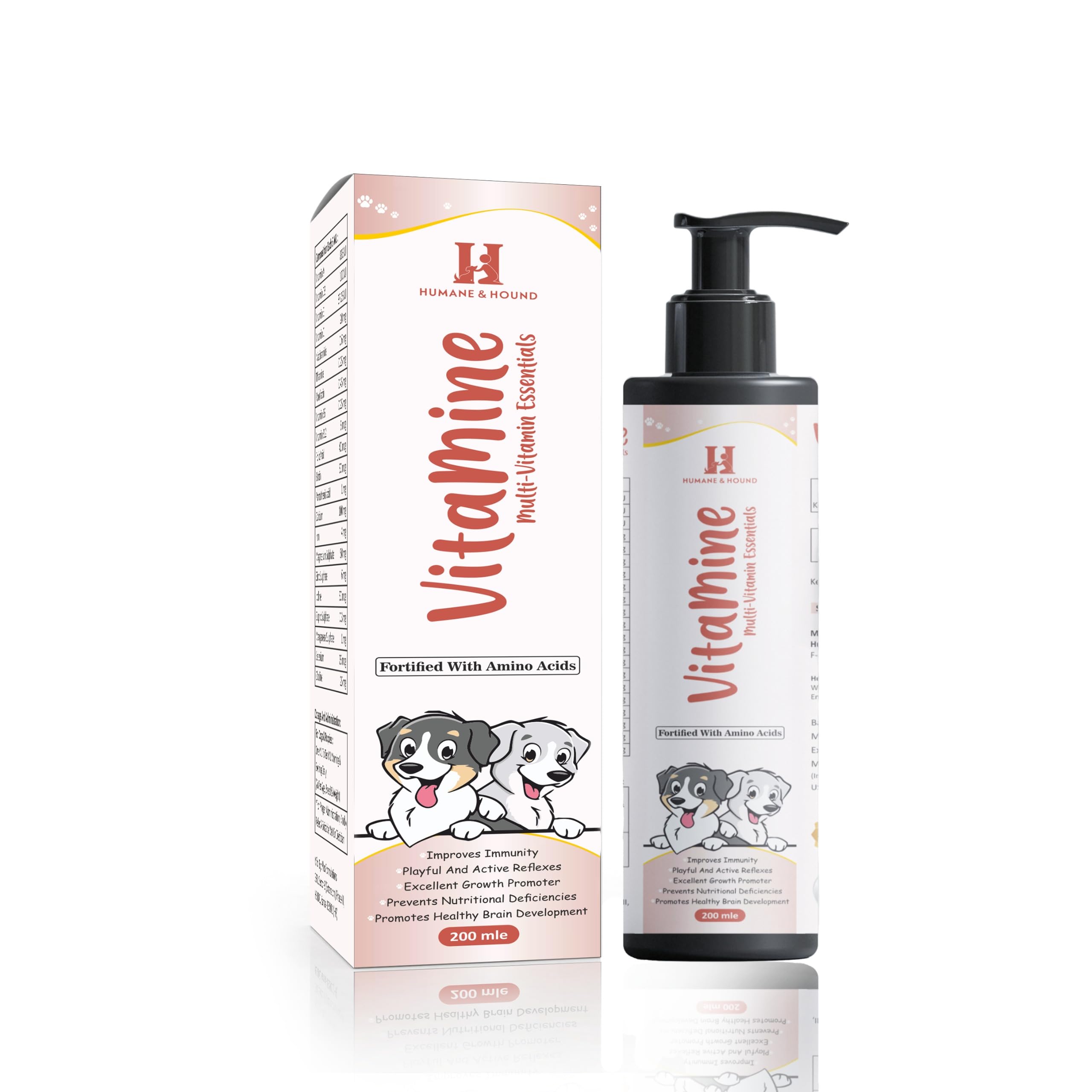 Humane & Hound VitaMine Multi-Vitamin Essential Tonic for Dogs - 200 ML-image-31