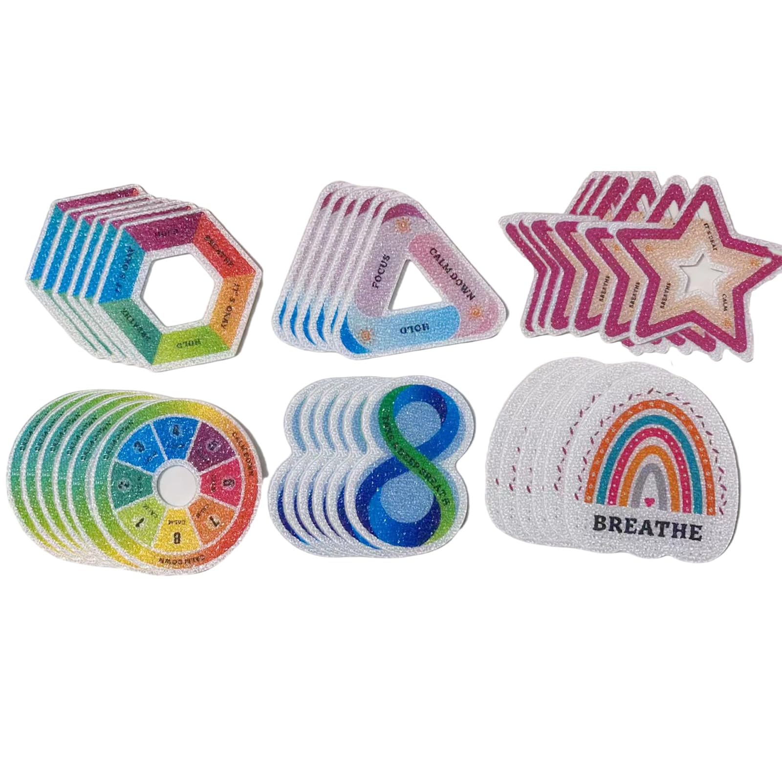 Stress Relief Sticker Aesthetic Anxieties Sensory Calming for Sensory