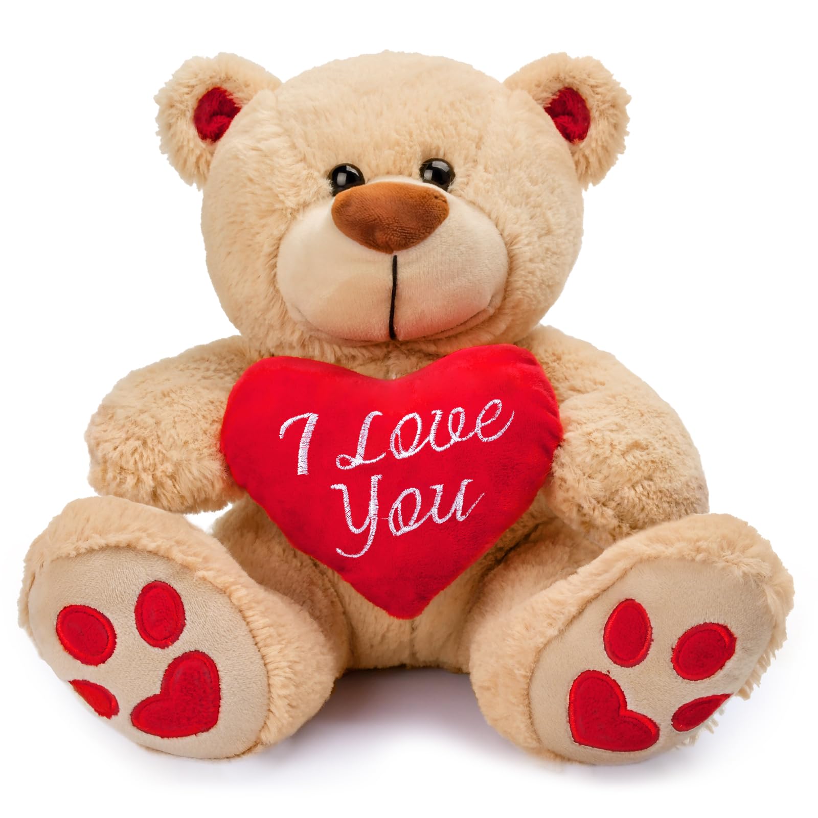 Tukeoo Valentine's Day Gifts for Her: 8" Teddy Bear, Valentine's Day Gifts for Your Girlfriend, Birthday Gifts for Women, Wife Fiancee, Christmas, Birthday-image-35