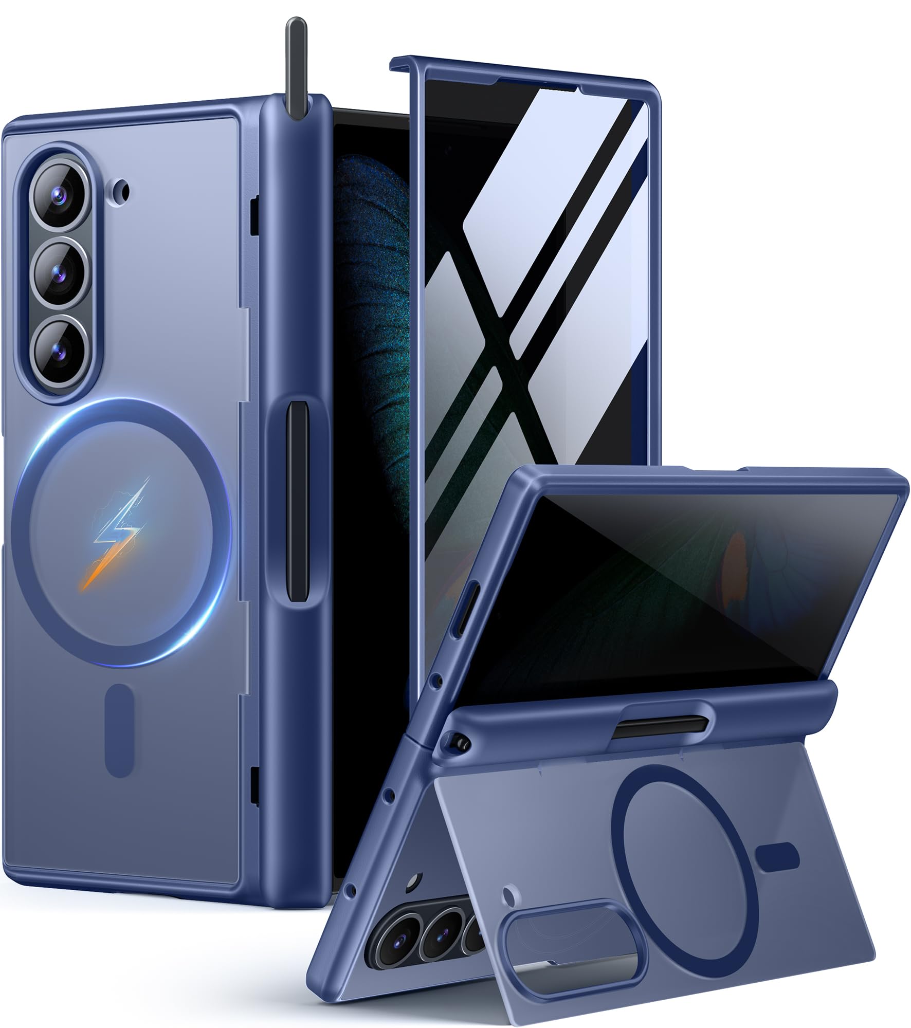 Amazon.co.jp: MOBOSI for Samsung Galaxy Z Fold 6 ケース Sペン 