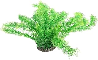 Ipetboom Plantas de aquário planta aquática artificial tanque de peixes grama de água falsa para decorações de aquário verde - 40 cm