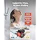 VEVOR Hot Water Recirculating Pump, 10 GPM, Instant Circulation Circulator Pump System, 3-Speed Control, 0.13 HP, 110-120V, NPT 3/4 in to NPT 1/2 in Adapter, Stainless Steel Head, for Water Heaters
