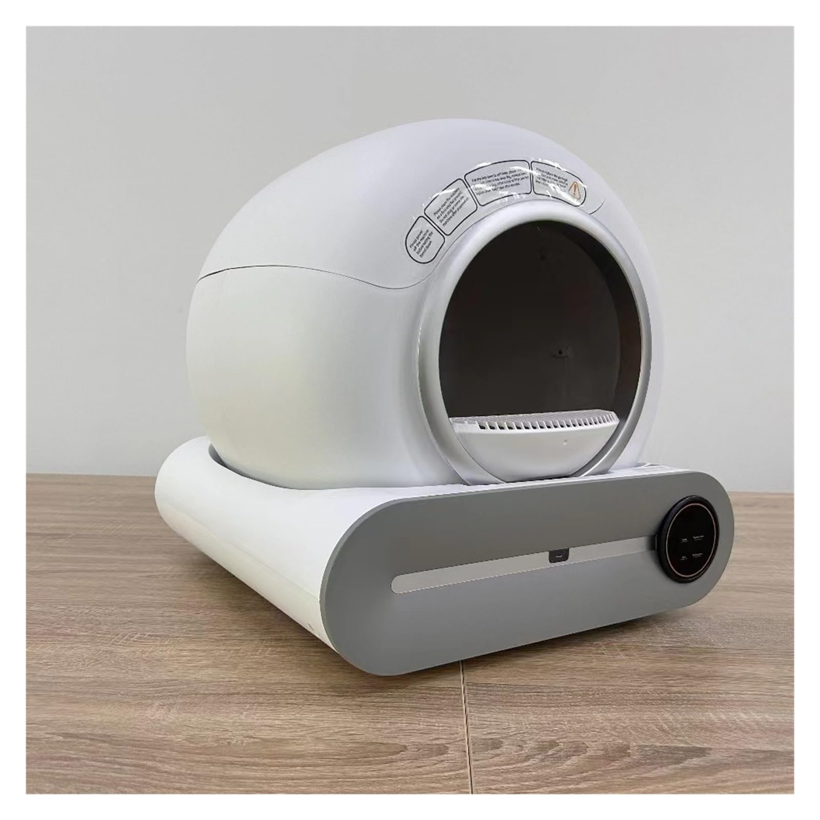 Baño para gatos, Control De Aplicación Caja Para Gatos Autolimpiante 9L, SOLO Admite 2', WiFi 4G Con Tapete Y Bolsas Basura', Apto Para Tofu Mezclas,para varios gatos