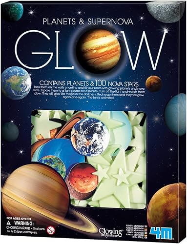 Planetas y supernova que brillan en la oscuridad Toysmith