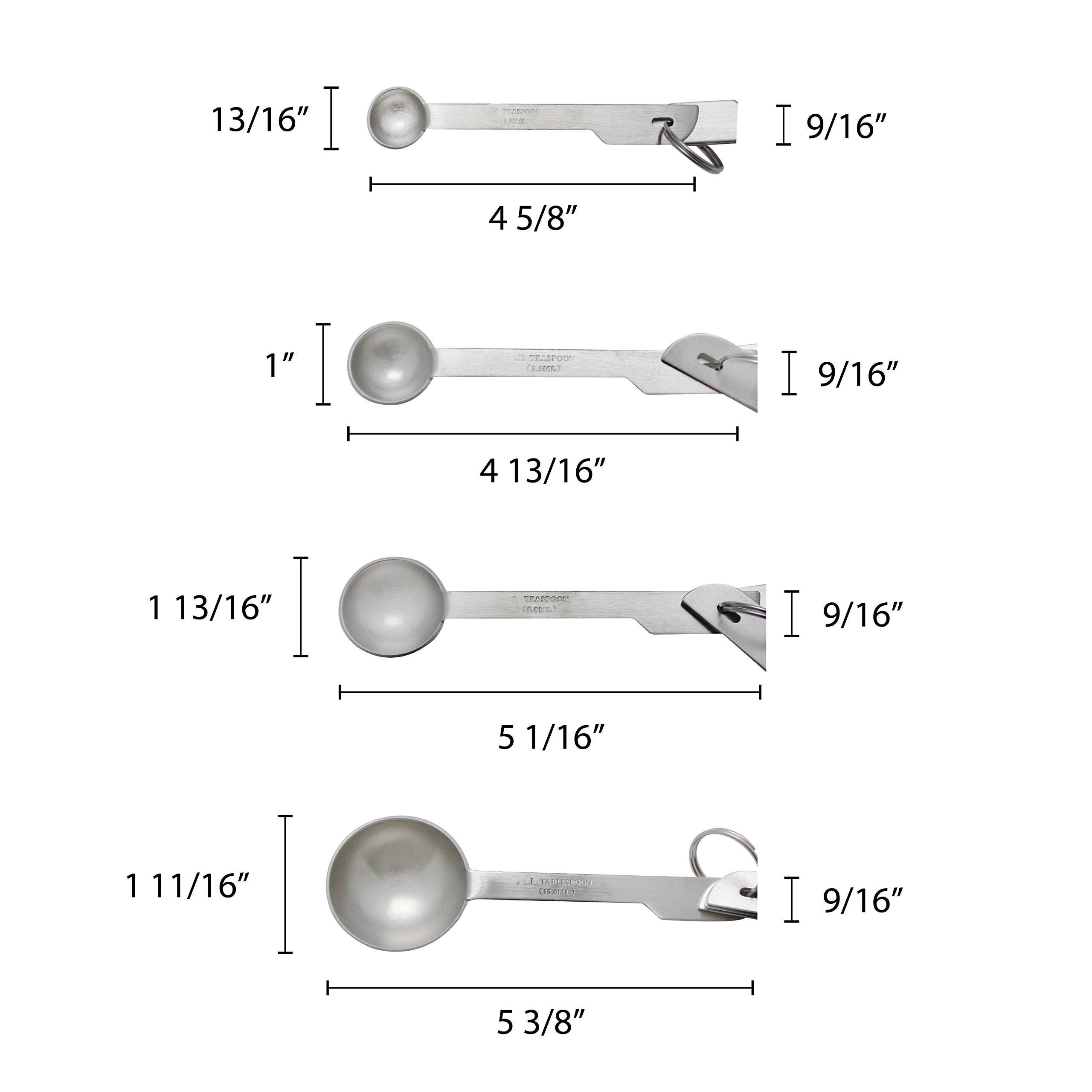 Thunder Group en acier inoxydable Cuillère de mesure
