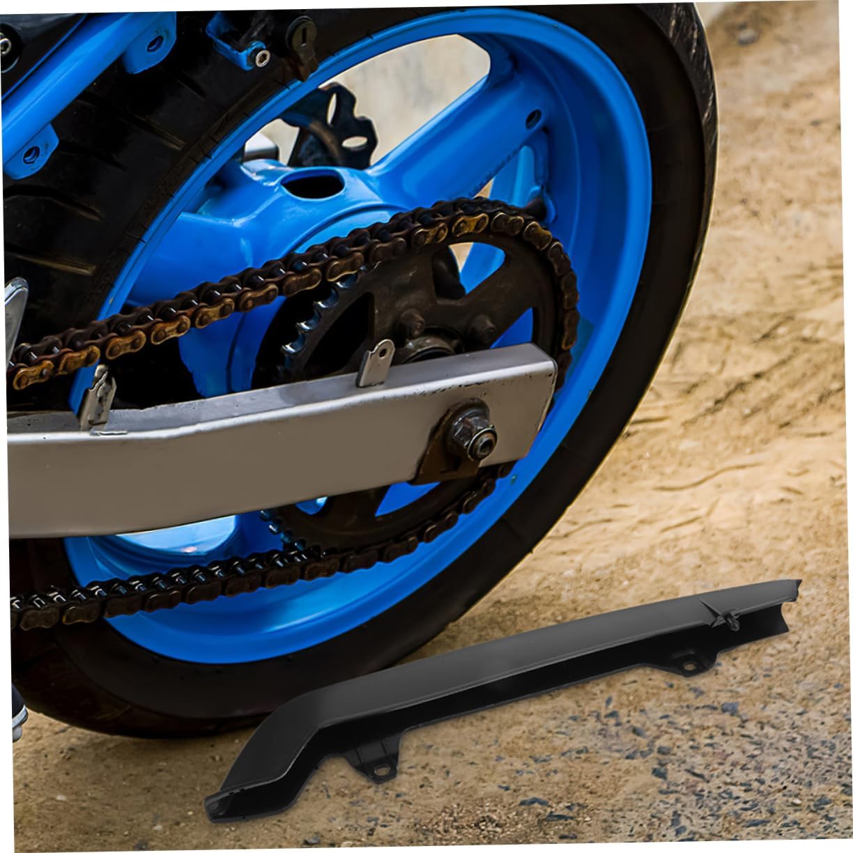 2pcs Motorcycle Chain Guard Covers Chain Sleeve Protector for Motorcycle High-Performance Sprocket Guard