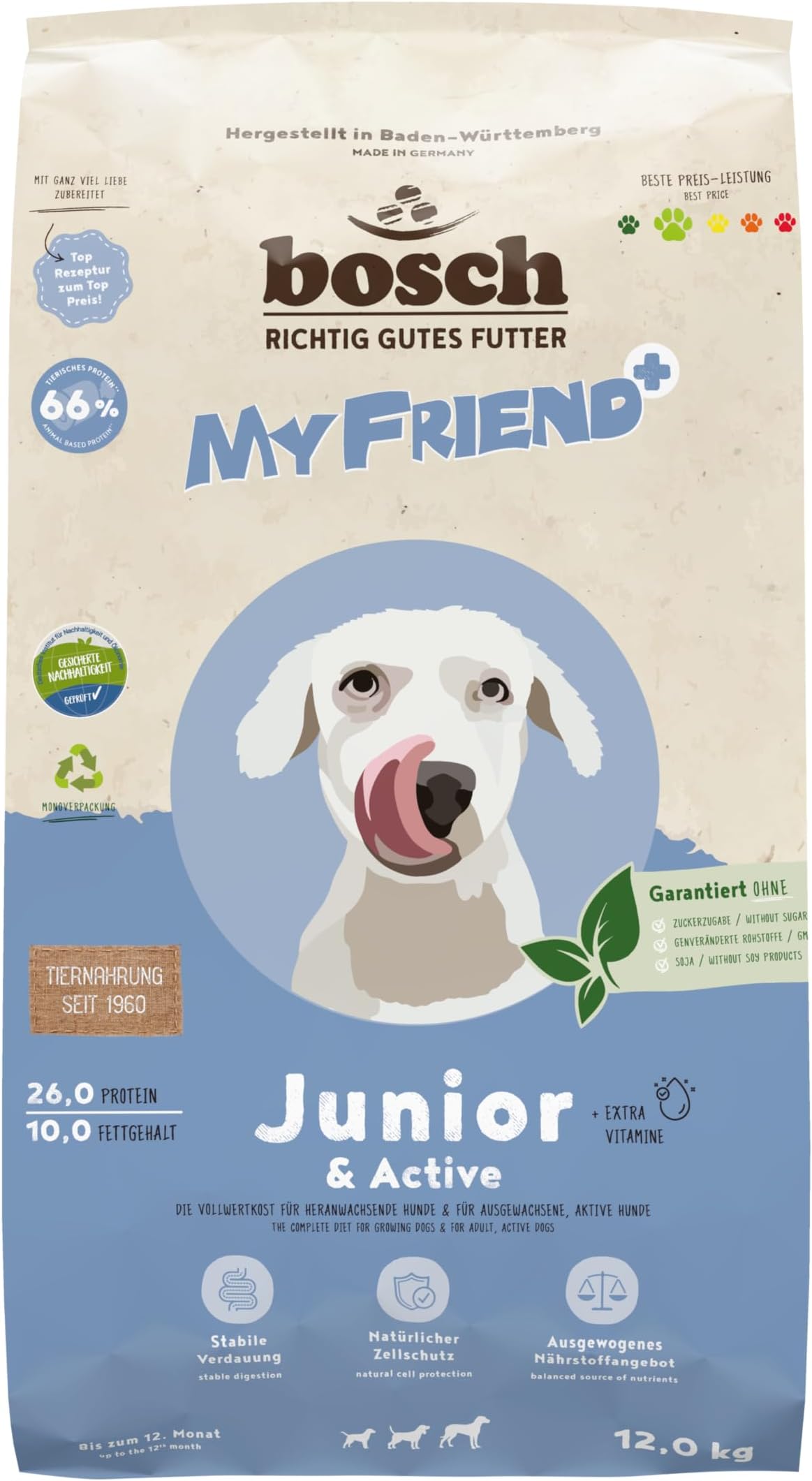 bosch HPC SOFT Junior Hühnchen & Süßkartoffel | halbfeuchtes