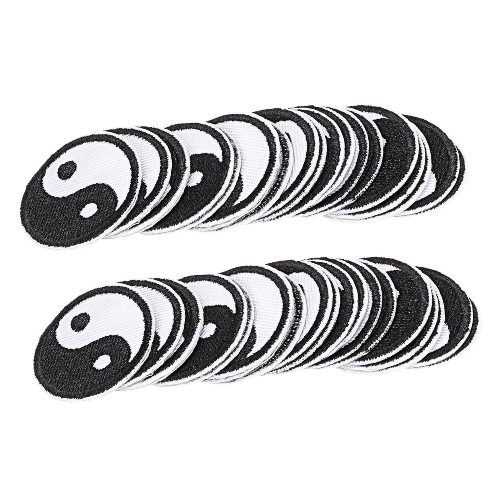 OSALADI 5 Set Toppe Ricamate Per Abbigliamento E Patch Decorativi Per Riparazioni E Decorazioni Eleganti Facile Applicazione Su Shirt Pantaloni E Materiale Resistente E Della 20 Pezzi * 5