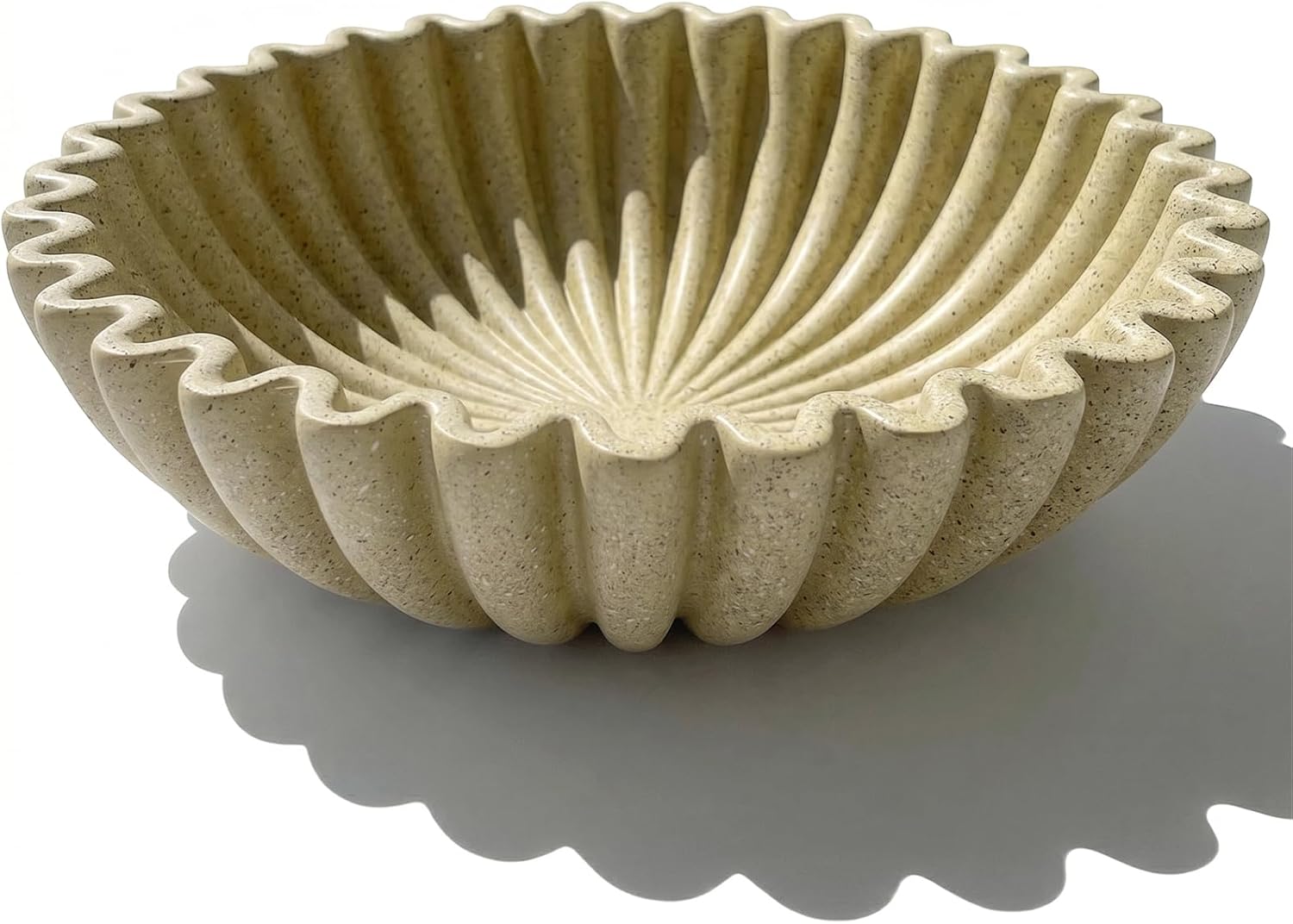 Decorative Bowls for Home Decor (Sandstone, 7.9''x 3'')