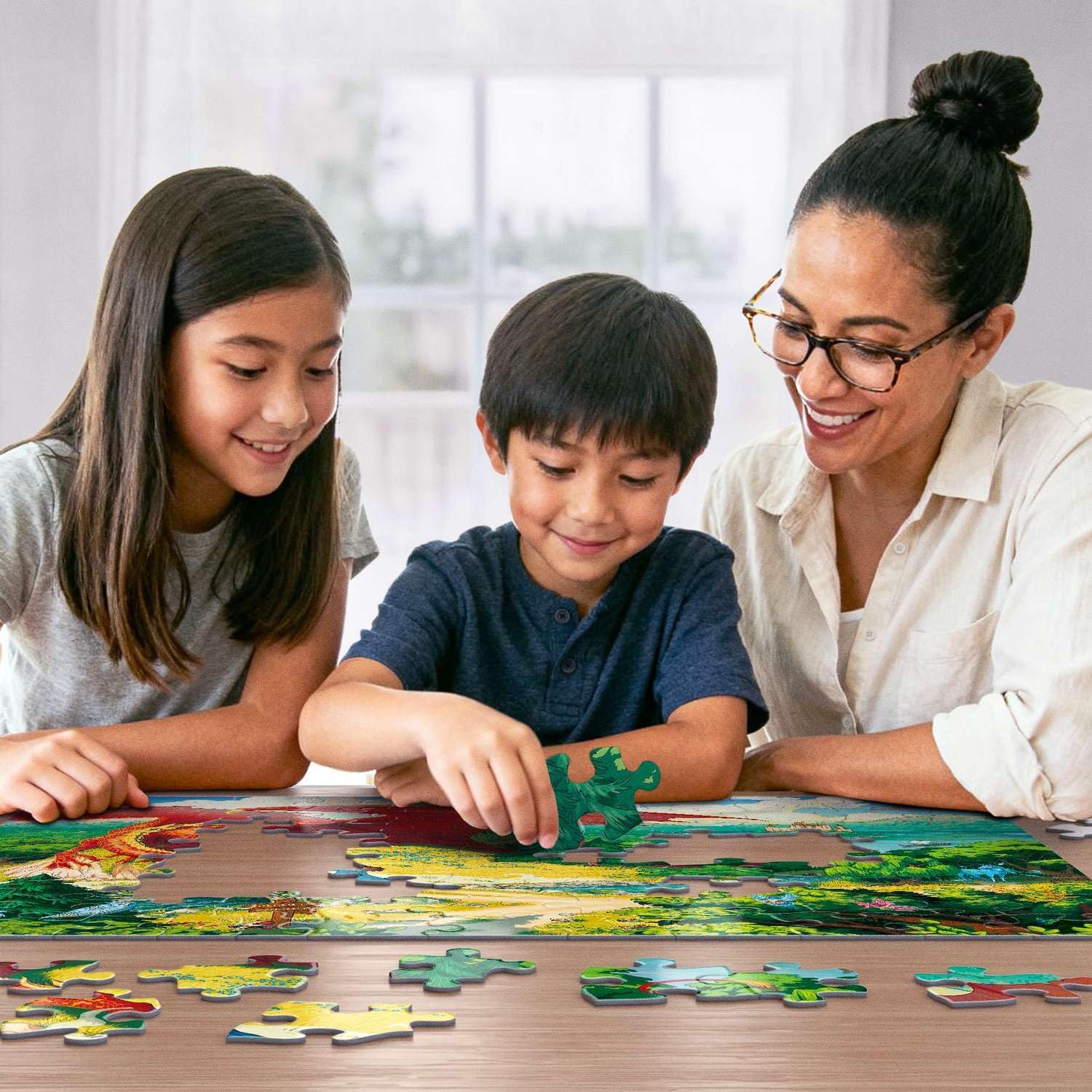 Boardwalk Puzzles My Little Dragon, 100 Piece Jigsaw Puzzle, Made in USA