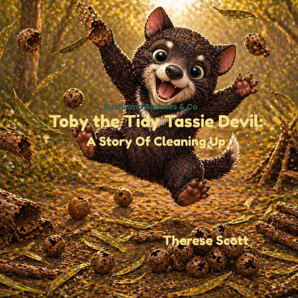 Toby the Tidy Tassie Devil: A Fun Story of Cleaning Up (Bushland Buddies & Co)