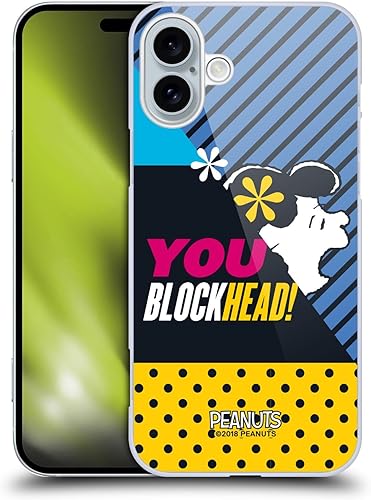 Miniatura 95 de Head Case Designs Carcasa rígida con licencia oficial de Peanuts Snoopy Pirate Halfs and Laughs compatible con Apple iPhone 15 Snoopy Pirata,Charlie