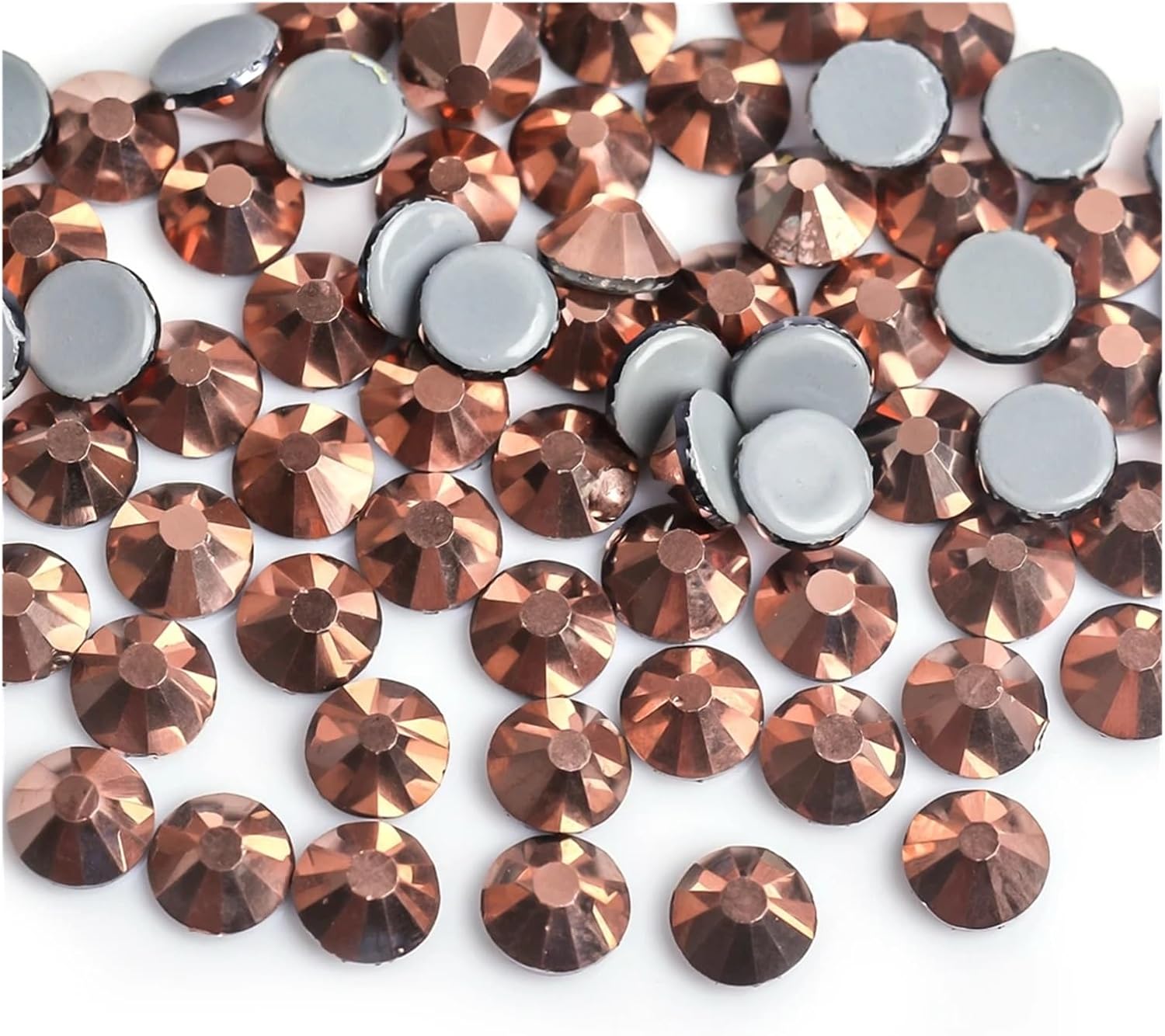 Crystal AB Hot Fix Rhinestones Glass Strass Hotfix Iron On Sewing & Fabric Decorations(Crystal AB,Ss30 288pcs)