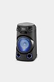Sony MHC-V13 | Système Audio Portable High Power Bluetooth, Lumières Multi-Couleurs, Jet Bass Booster, idéal pour la fête, Noir - 2