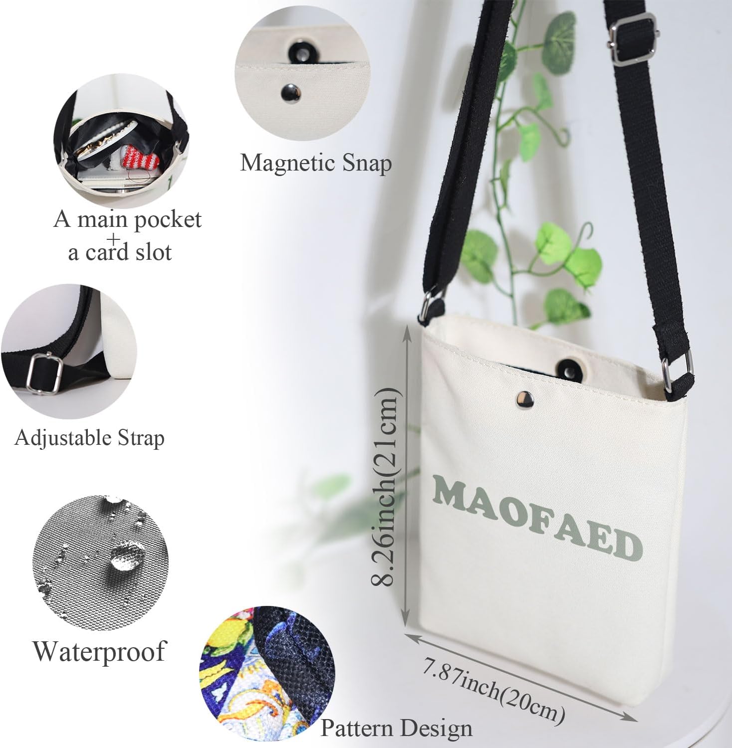 MAOFAED Paraprofessional Gift， Teacher Aide Gift， Para Appreciation Gift， Paraprofessional Dream Team Crossbody Bag - Image 4