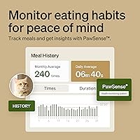 Vista 5 de PETLIBRO Alimentador automático RFID para gatos con 6 paquetes de bolsa desecante de alimentos para mascotas, sensor de collar para comidas