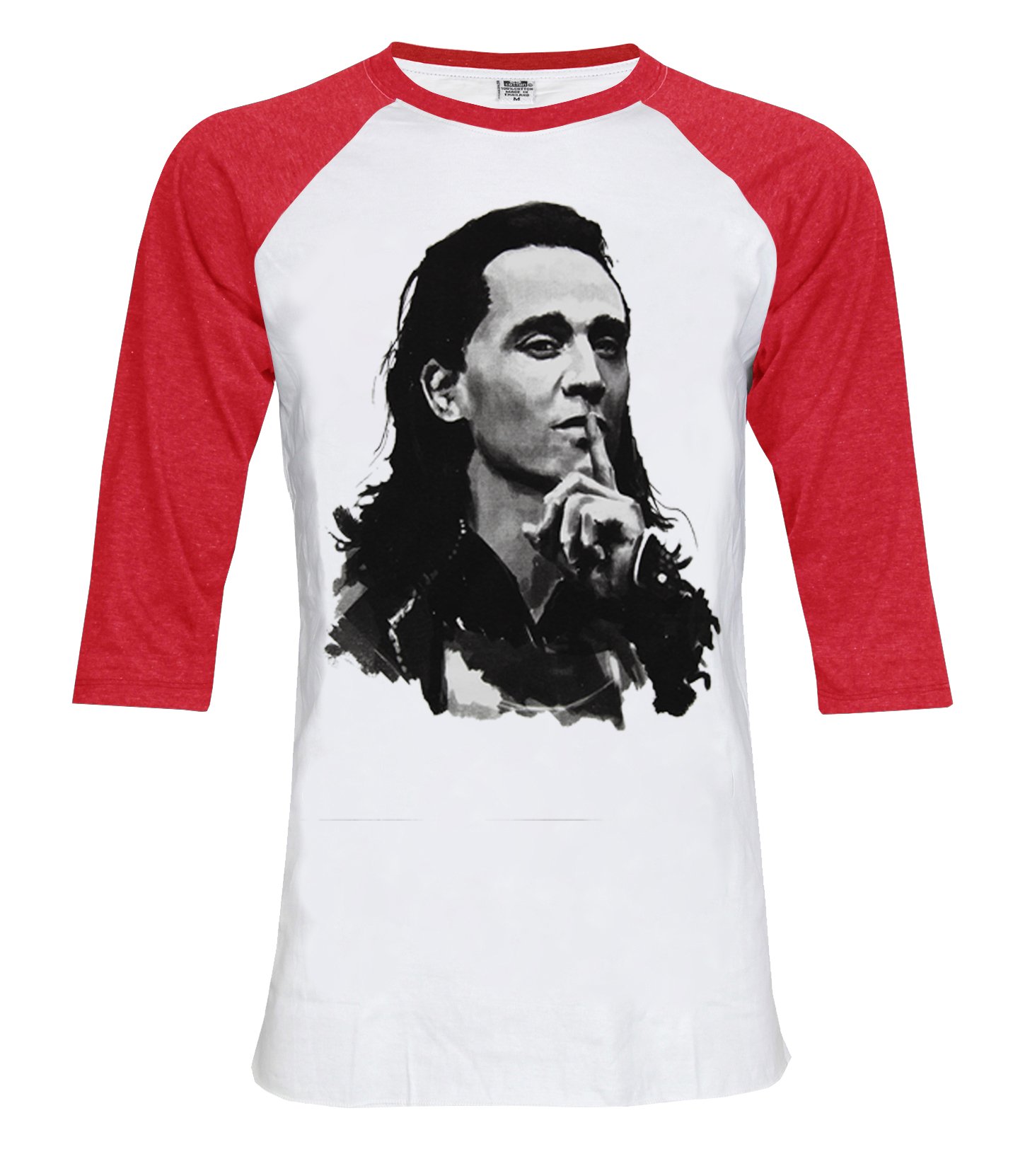 TopclosetLoki Tom Hiddleston Film Movie 3/4 Sleeve Unisex Baseball T-Shirt