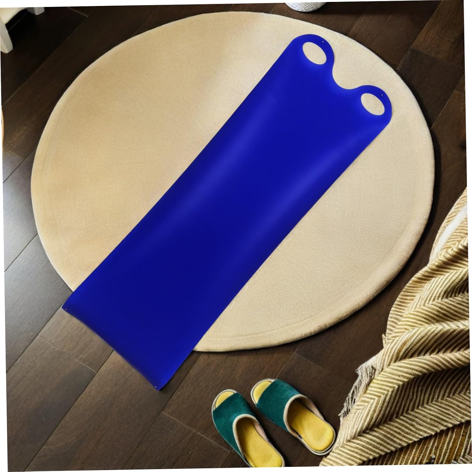 Reusable Plastic Roll up Snow Sled for Adults and Lightweight Portable Sliding Board Suitable Slopes and Grass Skiing Board Winter Sports