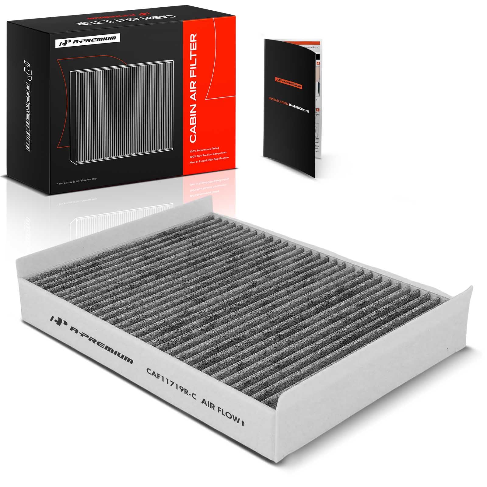 Filtro de aire de cabina con carbón activo A-Premium para Mercedes-Benz GLC300 y C400