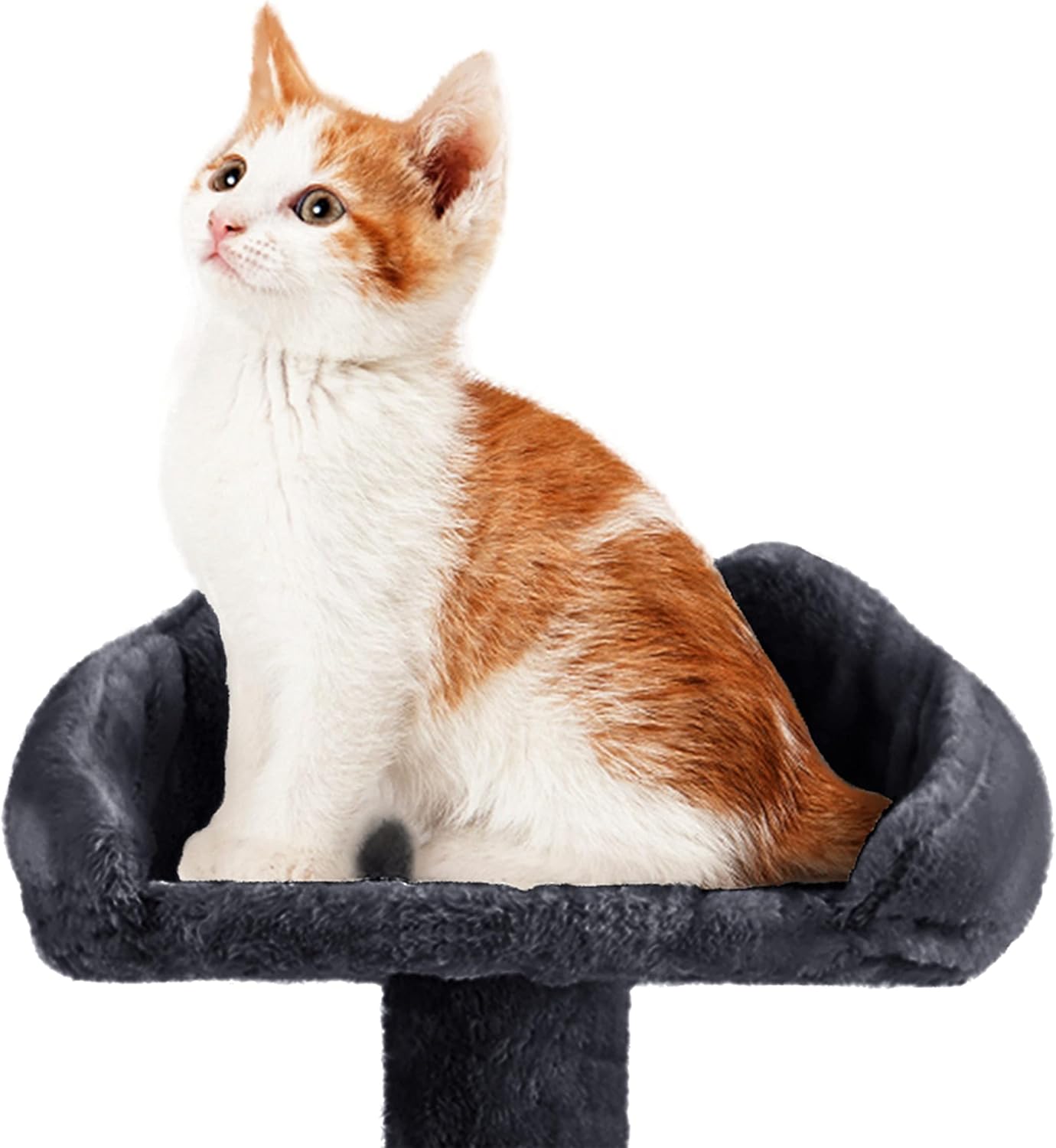 review Topeakmart Cat Trees for Large Inoor Cats, 76.5'' Extra Big Cat Tower with 3 Cozy Perches, 3 Warm Condos, Multifunctional Scratching Board for Medium Size Cats