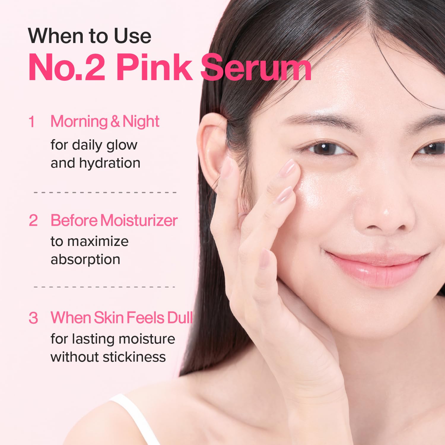 numbuzin No.2 Rose PDRN Collagen Plumping Serum, Hydrating & Firming Serum with Peptides, Plump, Glowing Skin, Korean Skincare, 1.01 fl oz (30ml)