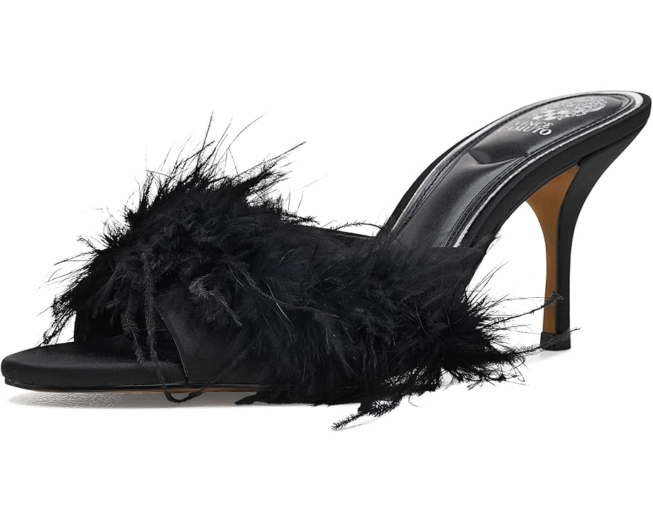 Vince Camuto Paelly Feather High Heel Mule Sandals - Pair View