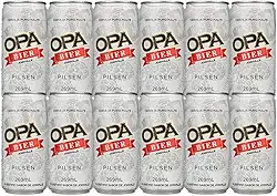 Pack 12 unidades Cerveja Puro Malte Pilsen teor 4,6% 269ml Opa Bier