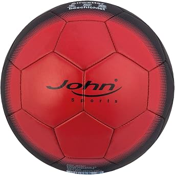 John 52972 Football League Laser, Size 5, Diameter Approx. 22 cm, 300 g, for Training Tactical Moves or for Kicking with Friends, Assorted Colours, Selection Not Possible