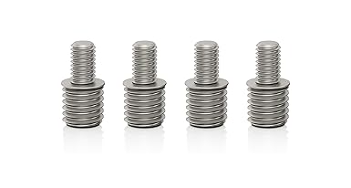 6 Stück M12 X 200mm Gewindestangen Edelstahl 304 - Vollgewinde Mit Muttern