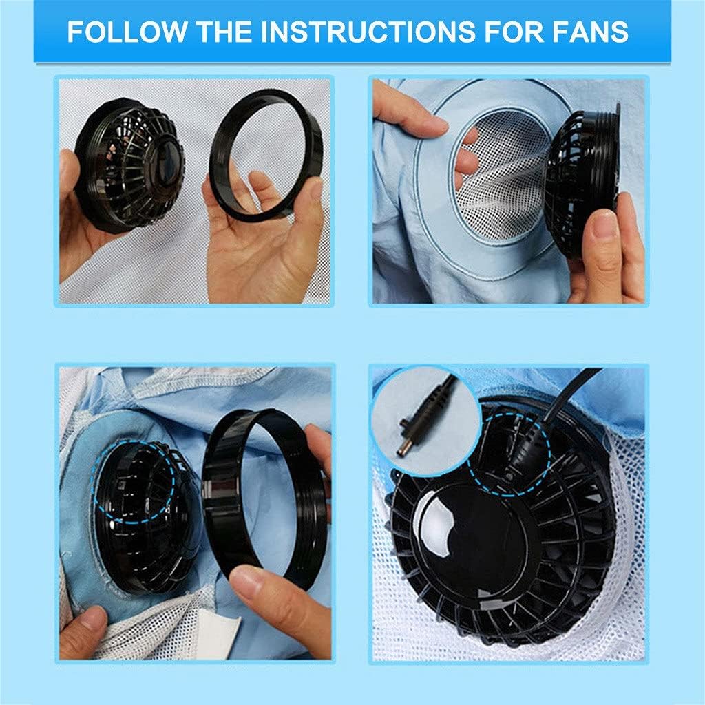 Portable Fan Air Conditioning Clothing Special Accessories Fans image 3