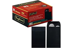 Secure and Durable 4x6 Envelopes in Black for Versatile Storage
