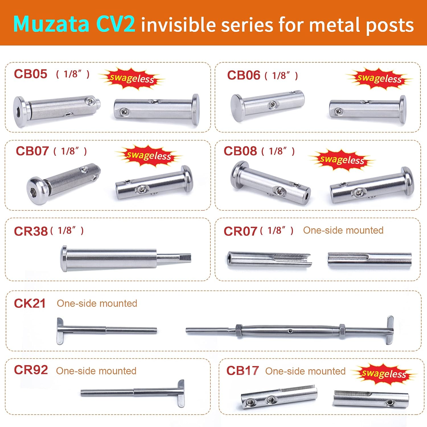 Bеѕt Dеаl 🛒 Muzata 500Feet 1/8inch Stainless Steel Wire Rope Aircraft Cable Railing Decking 7x7 Strand Indoor Outdoor DIY Balustrade String WR01,WP1 40% оƒƒ Dіѕсоunt Muzata 500Feet 1/8inch Stainless Steel Wire Rope Aircraft Cable Railing Decking 7x7 Strand Indoor Outdoor DIY Balustrade String WR01,WP1