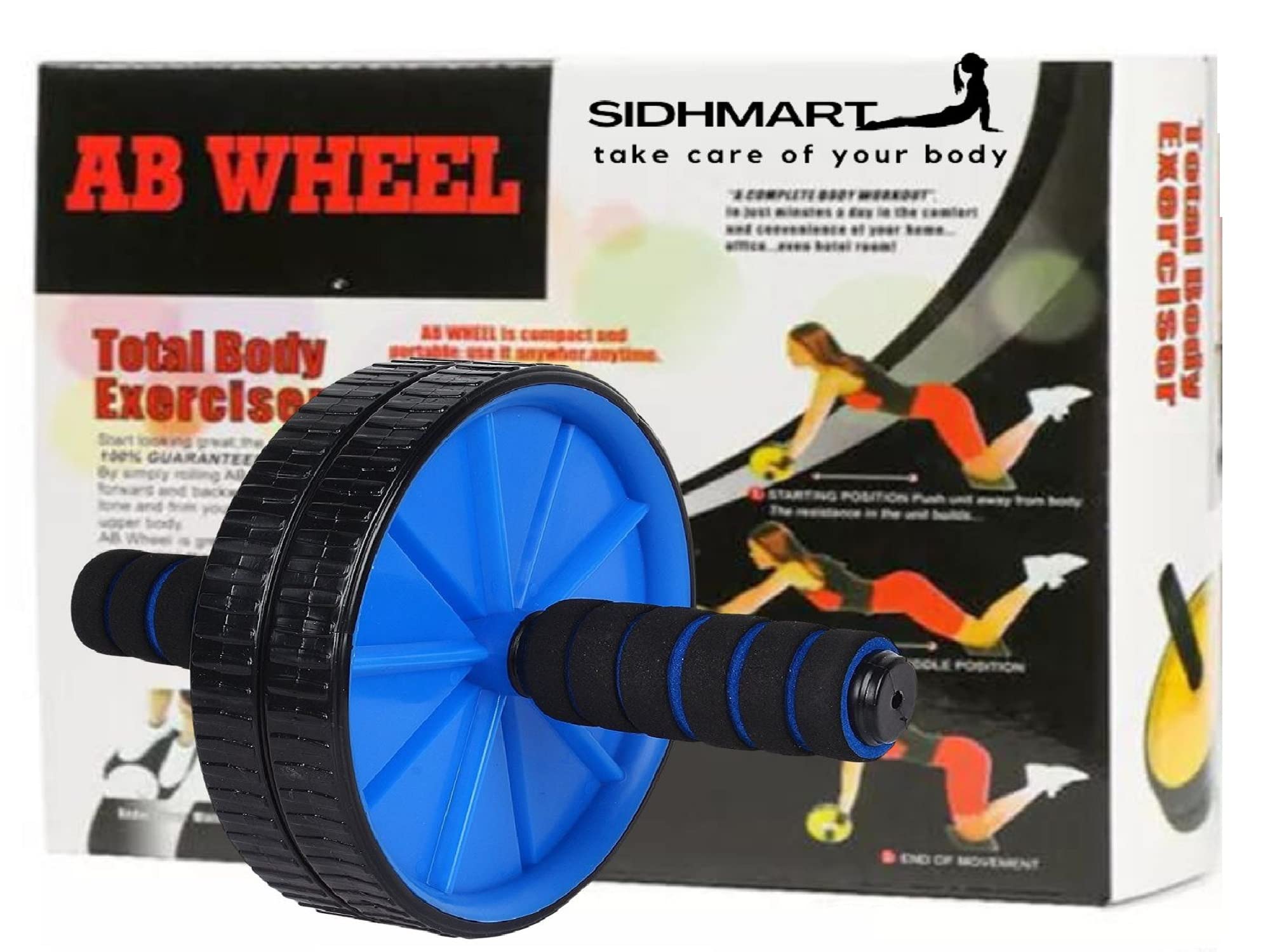 Ab Wheel Roller | Abs Roller For Men Best Quality Professional Abdominal Exercise Equipment Build Six Pack Home Exercise Equipment (B07H6KM8GX) Amazon Price History, Amazon Price Tracker