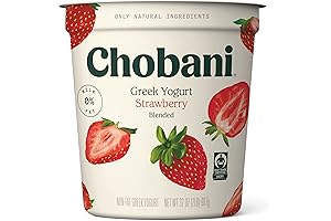 Chobani: Indulge in the Delightful Symphony of Strawberries and Greek Yogurt