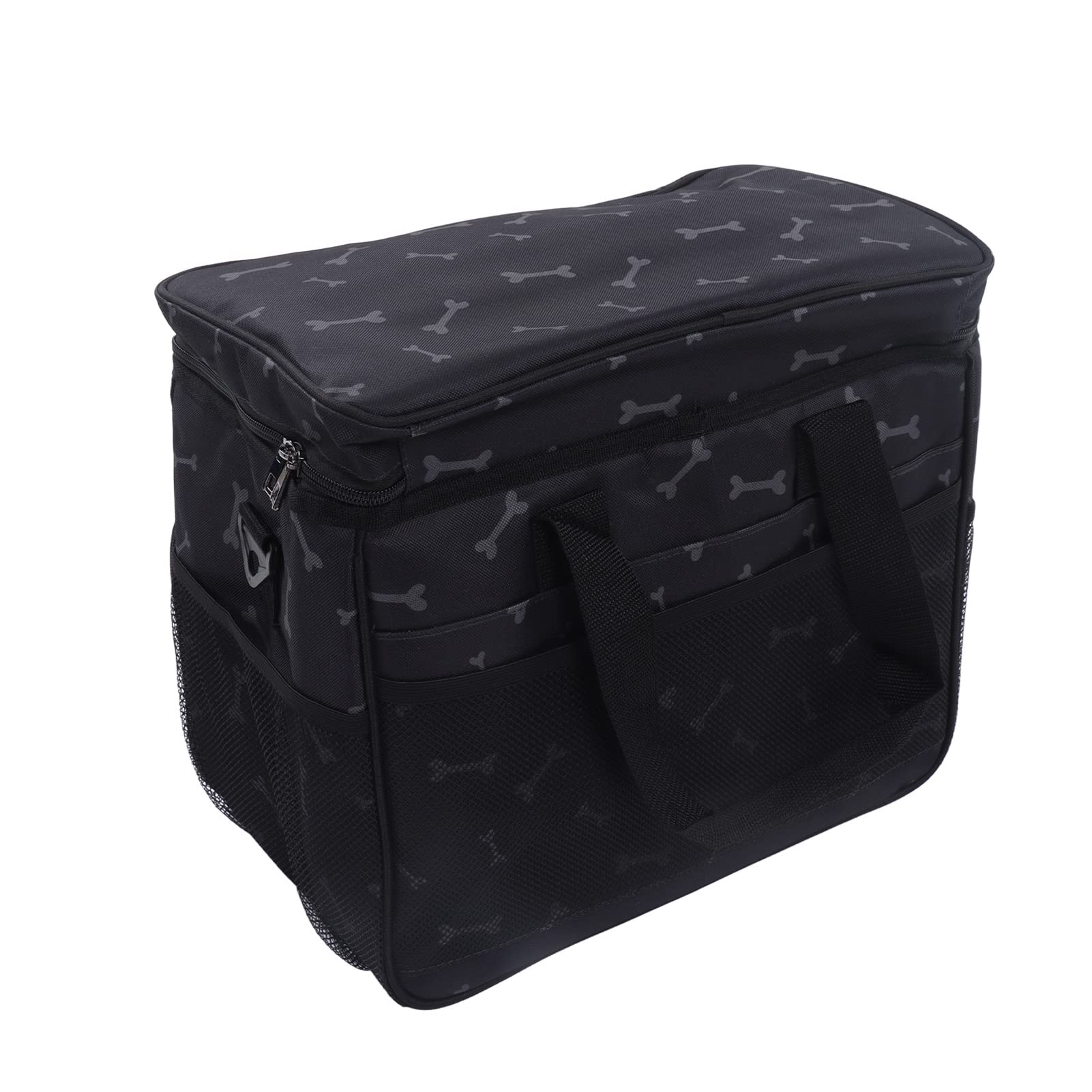 Pongnas Hunde Reisetasche, Hundefutter Reisetasche Hunde Fluggesellschaft Zugelassener Totentasche mit Multifunktionstaschen Wochenendhunde -Reise -Set für Reisen Wanderaktivitäten Im Freien Im