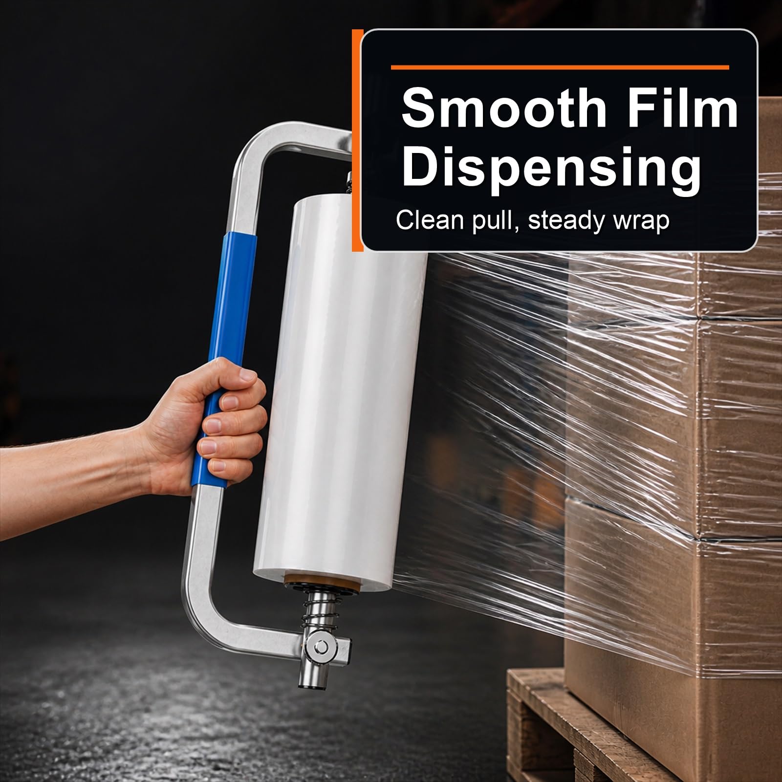 Dispensador de envoltura elástica, Dispensador De Film Estirable Manual