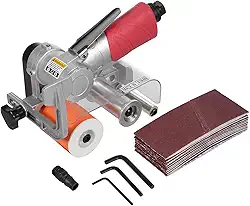 Lixadeira Pneumática de Rolo, 7000rpm, Lixadeira de Ar, Ferramenta de Usinagem CNC para Polimento de Madeira e Metal