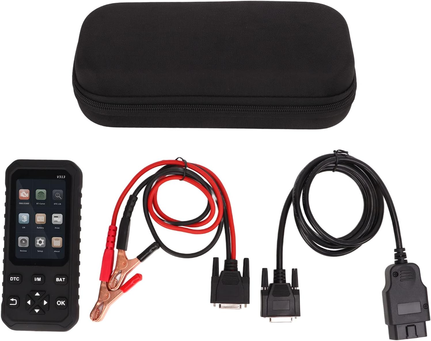 OBD2 Scanner Battery Tester Code Reader Scan Tool Battery Detection