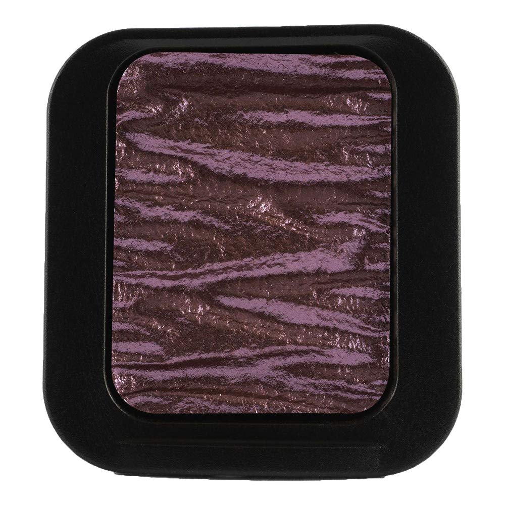 Finetec Pearlescent Watercolor Pan Refill, Metallic Purple (F1241)