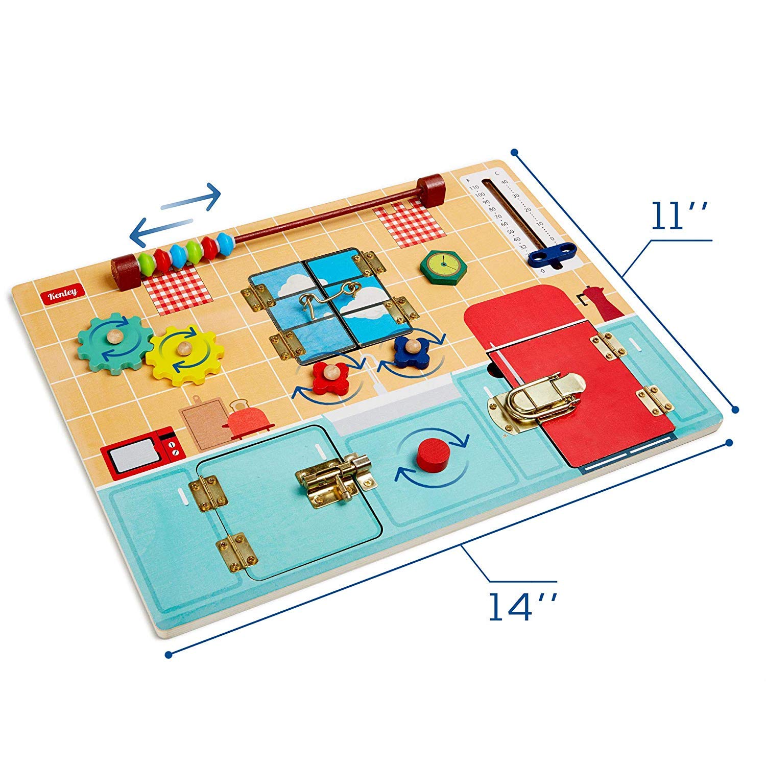 Toddler Busy Board Montessori Busy Boards for Toddlers with Latches